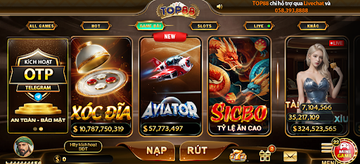 Giới thiệu về casino tại cổng game Top88